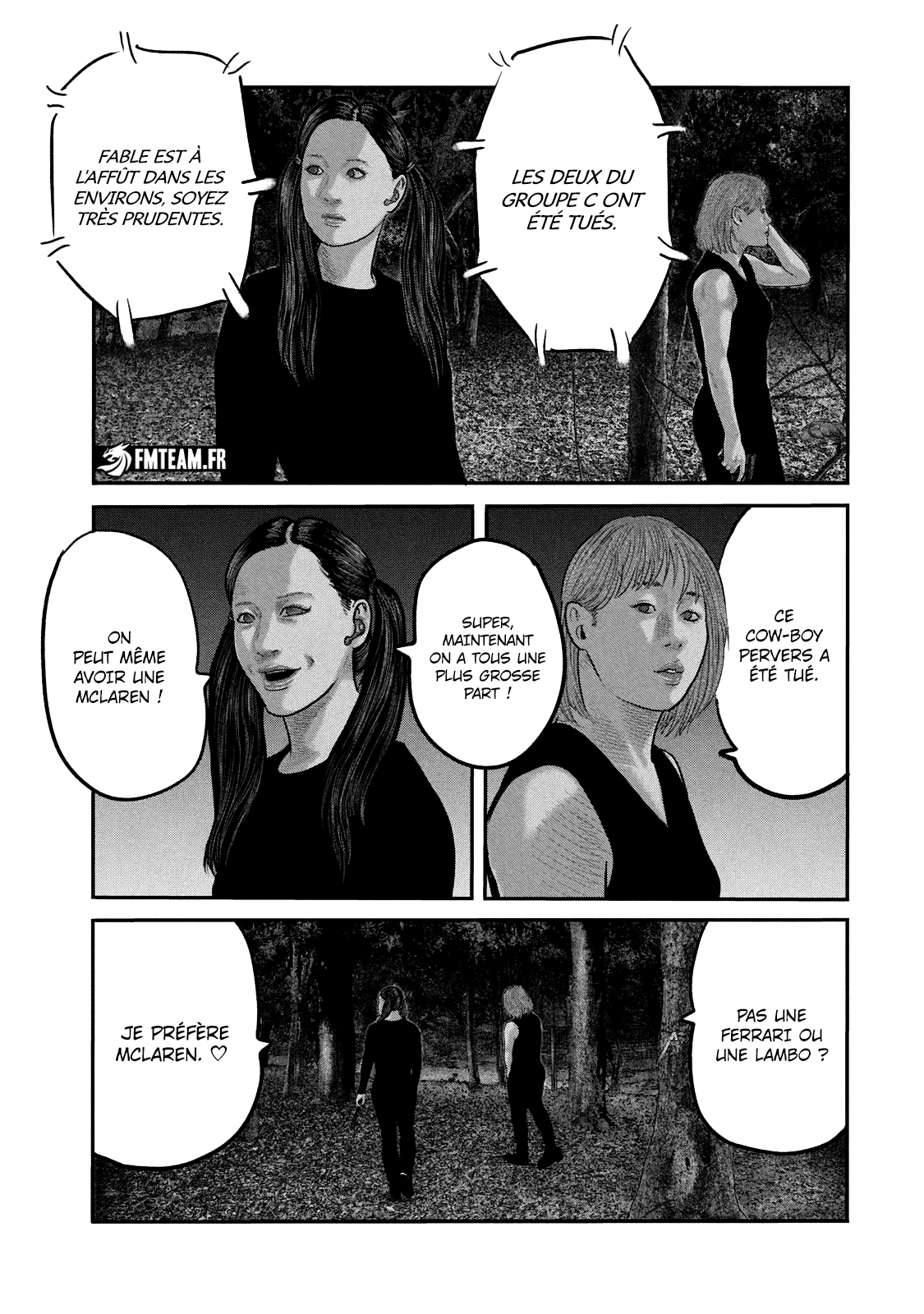 Read The Fable The Second contact and The Third Secret FRANCAIS Manga Online