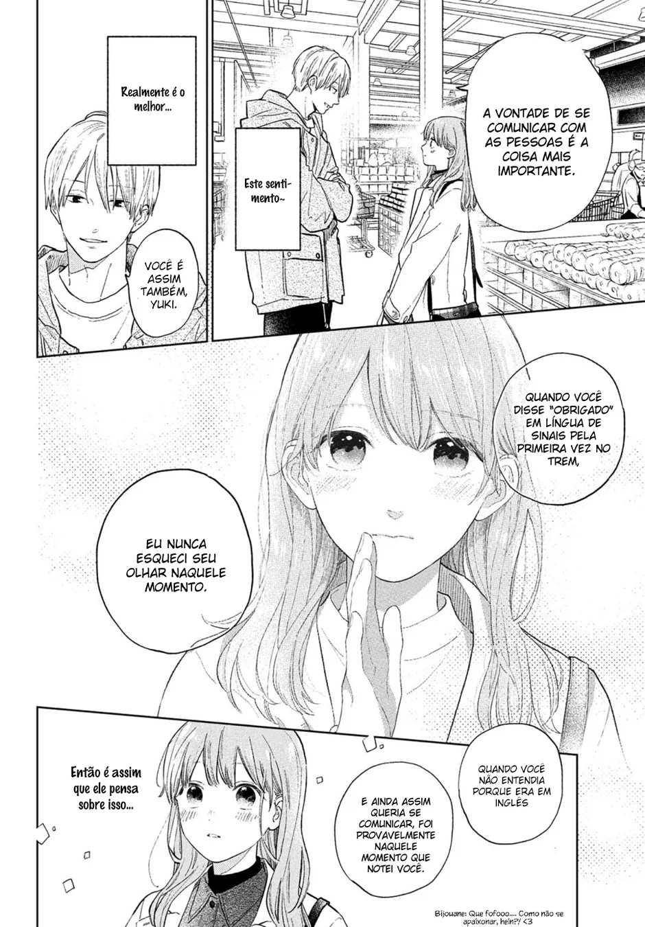 Read A Sign of Affection Português Manga Online