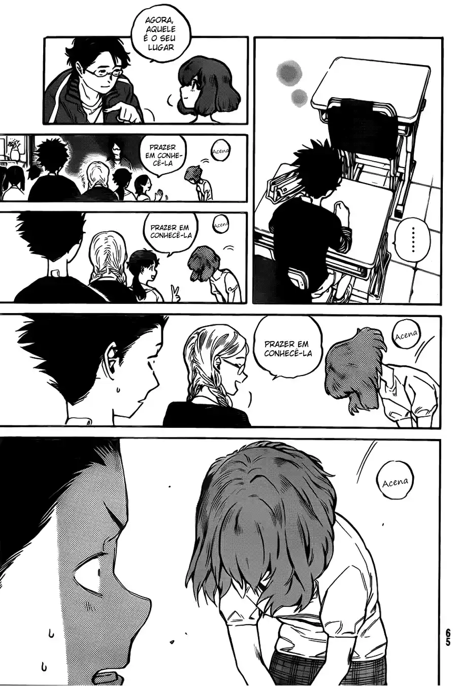 Read A Silent Voice Português Manga Online