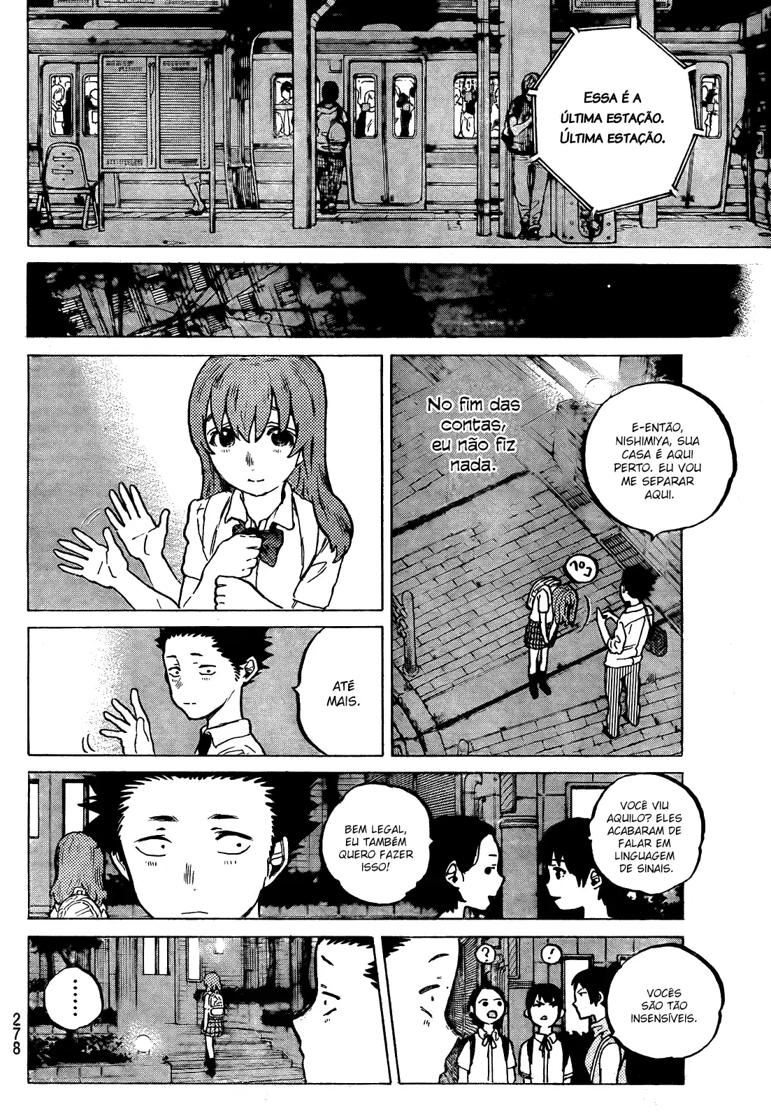 Read A Silent Voice Português Manga Online