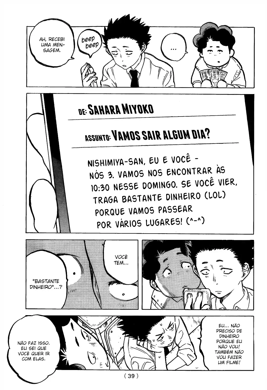 Read A Silent Voice Português Manga Online