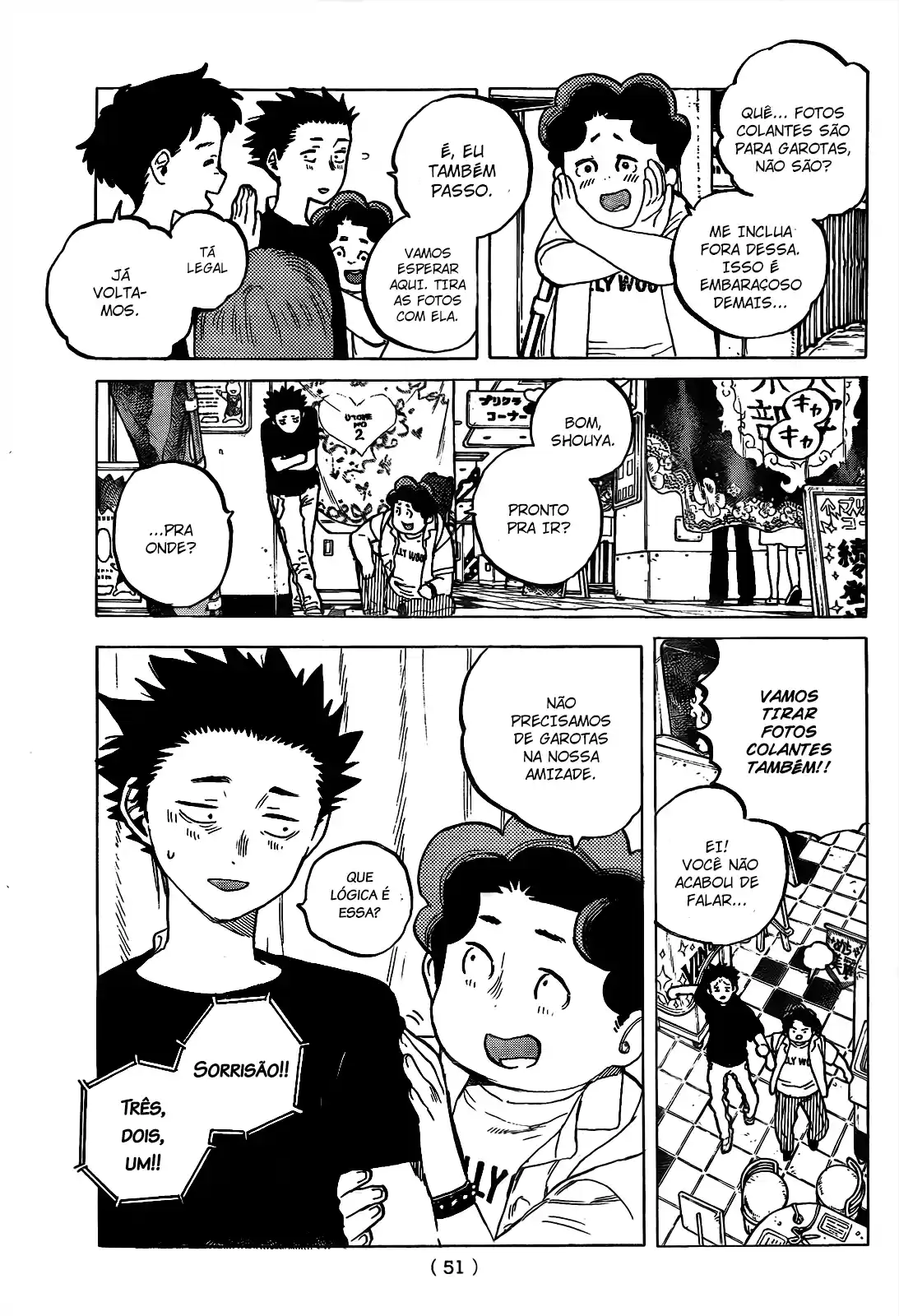 Read A Silent Voice Português Manga Online