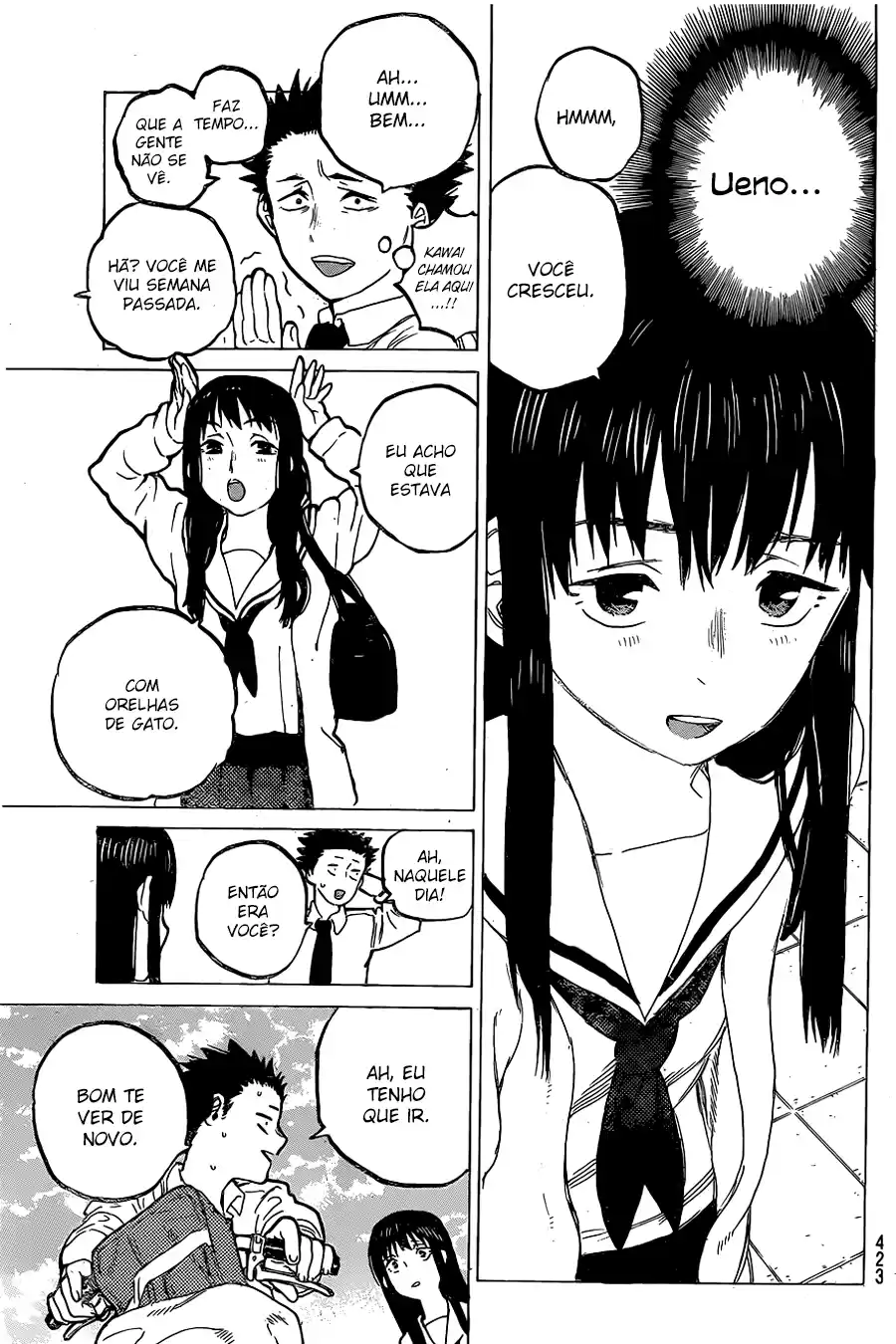 Read A Silent Voice Português Manga Online