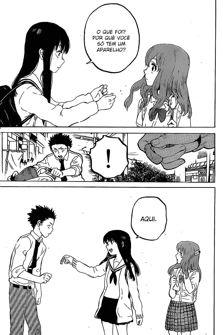 Read A Silent Voice Português Manga Online