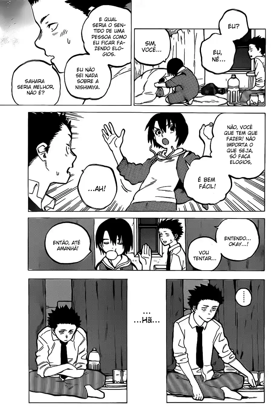 Read A Silent Voice Português Manga Online