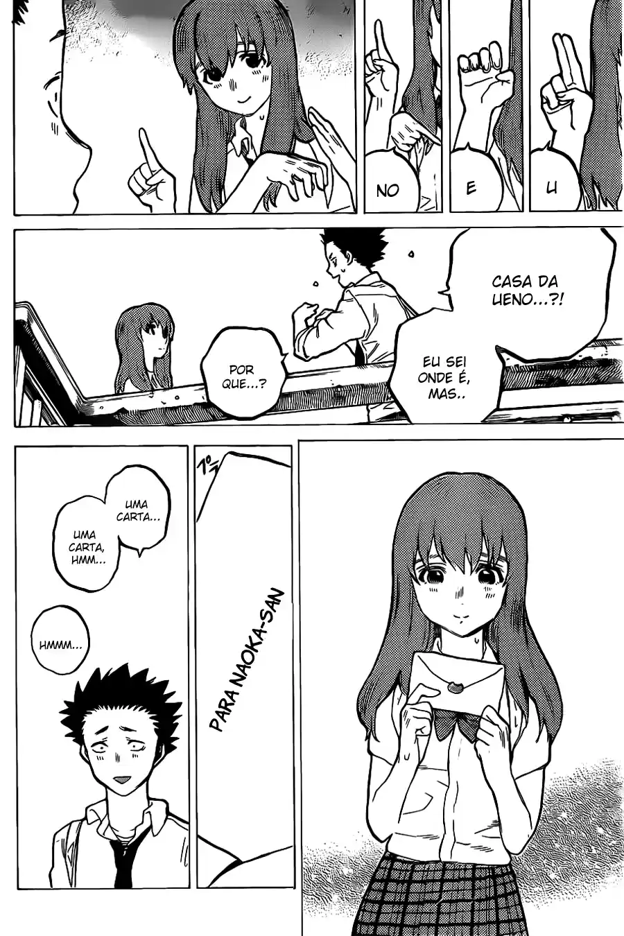 Read A Silent Voice Português Manga Online