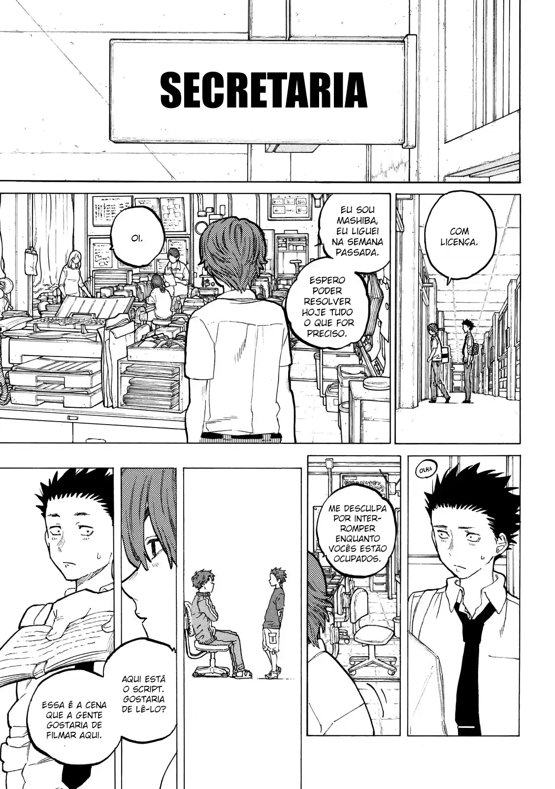Read A Silent Voice Português Manga Online