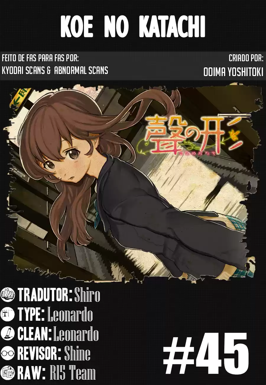 Read A Silent Voice Português Manga Online