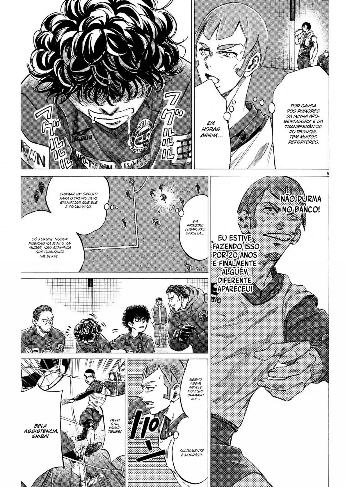 Read Ao Ashi Português Manga Online