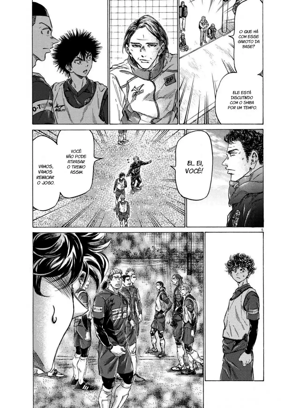Read Ao Ashi Português Manga Online