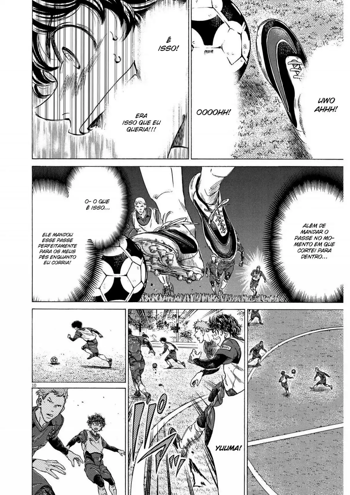 Read Ao Ashi Português Manga Online