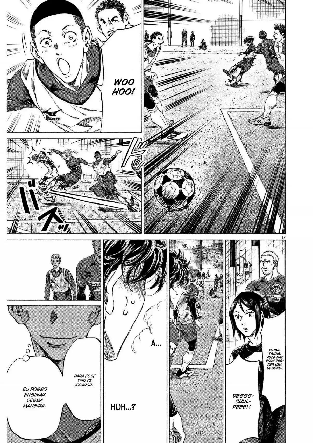 Read Ao Ashi Português Manga Online