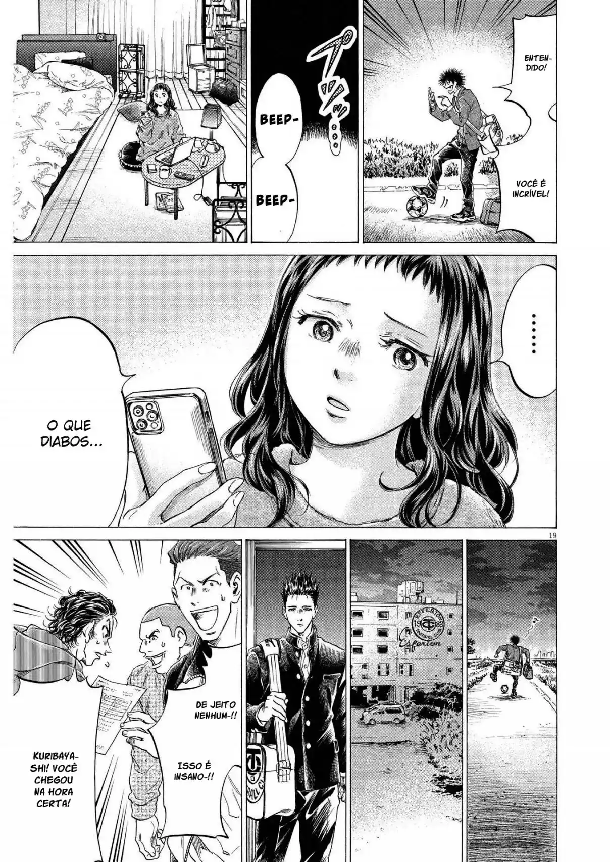 Read Ao Ashi Português Manga Online
