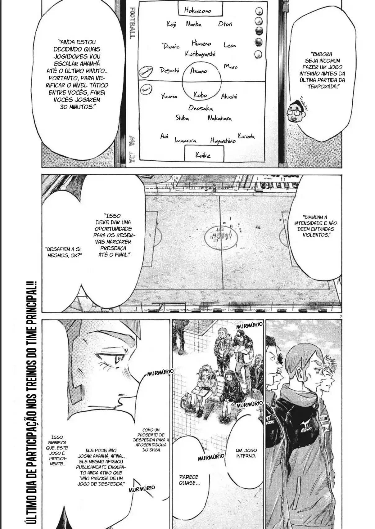 Read Ao Ashi Português Manga Online