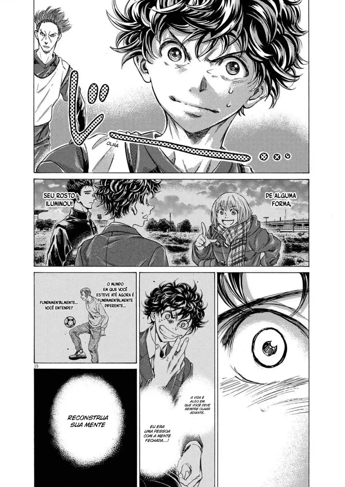 Read Ao Ashi Português Manga Online