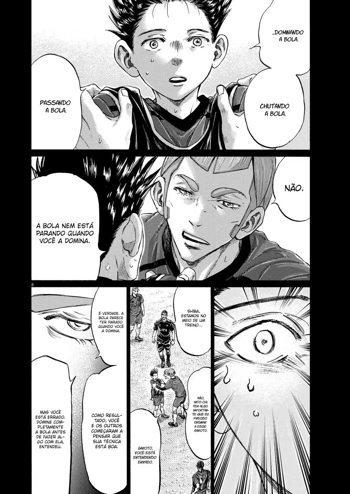 Read Ao Ashi Português Manga Online