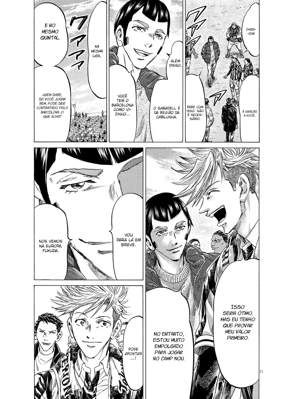 Read Ao Ashi Português Manga Online