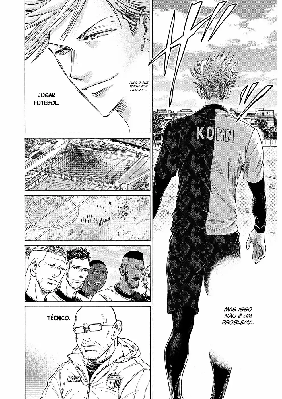 Read Ao Ashi Português Manga Online