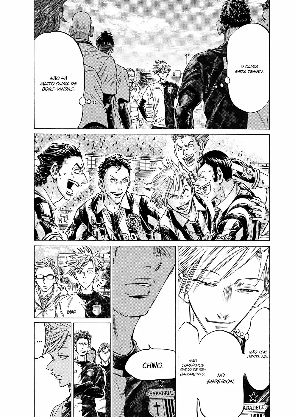 Read Ao Ashi Português Manga Online