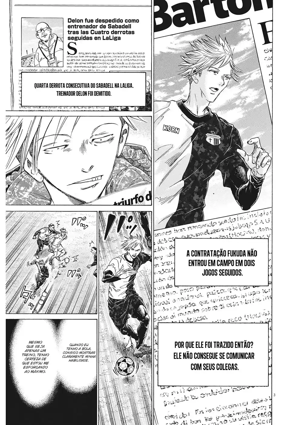 Read Ao Ashi Português Manga Online