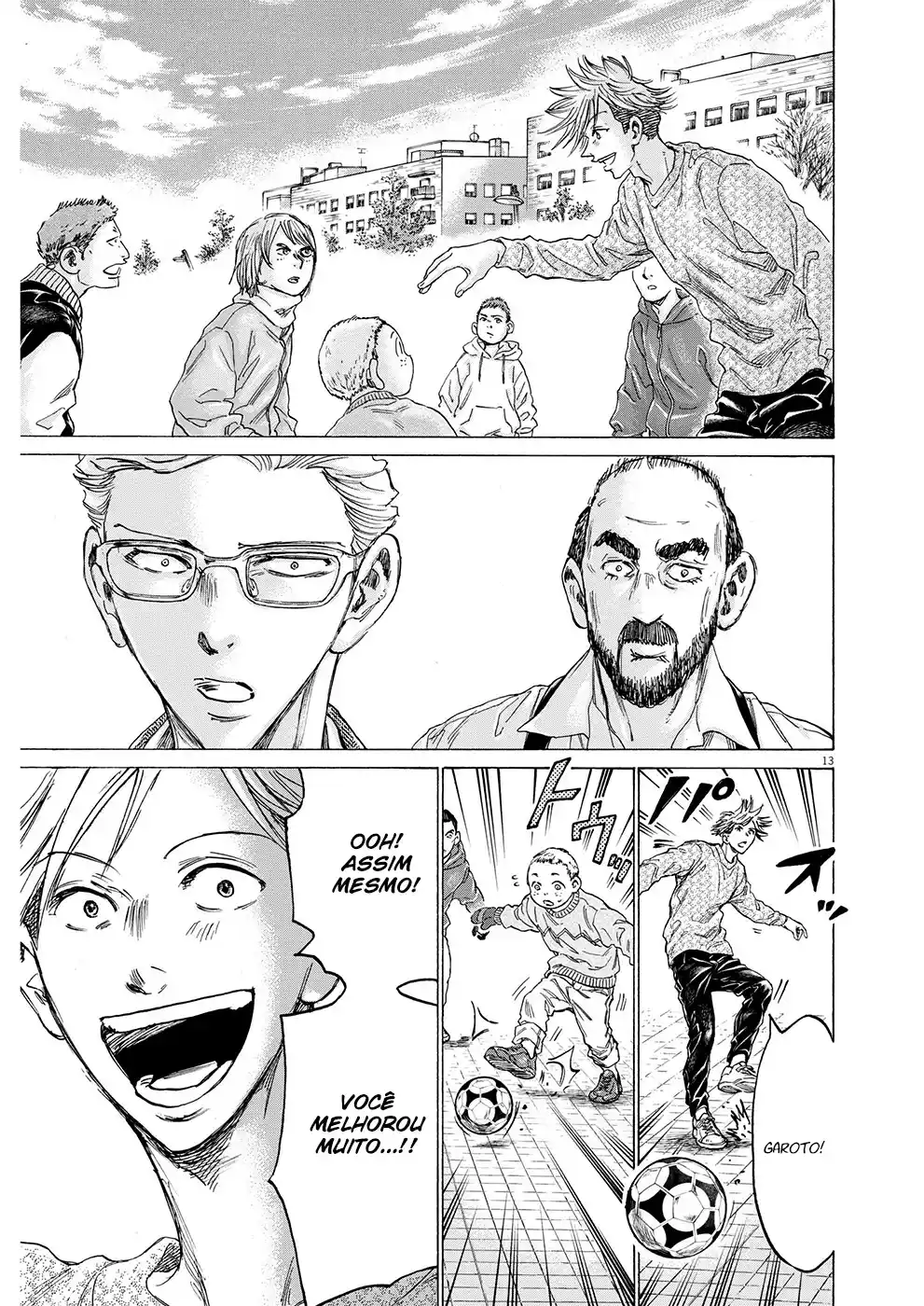 Read Ao Ashi Português Manga Online