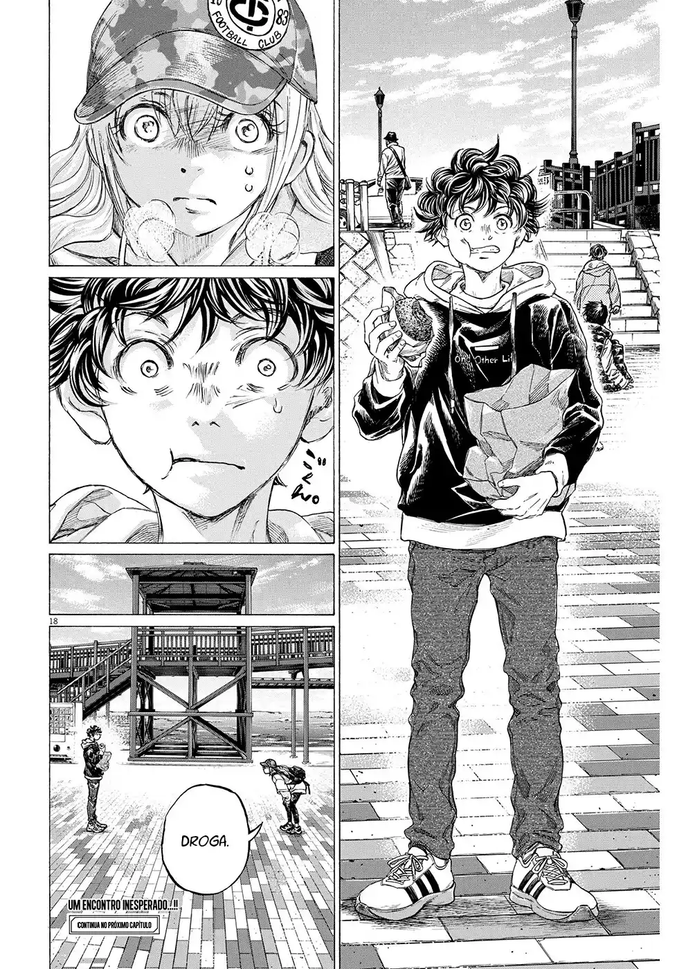 Read Ao Ashi Português Manga Online