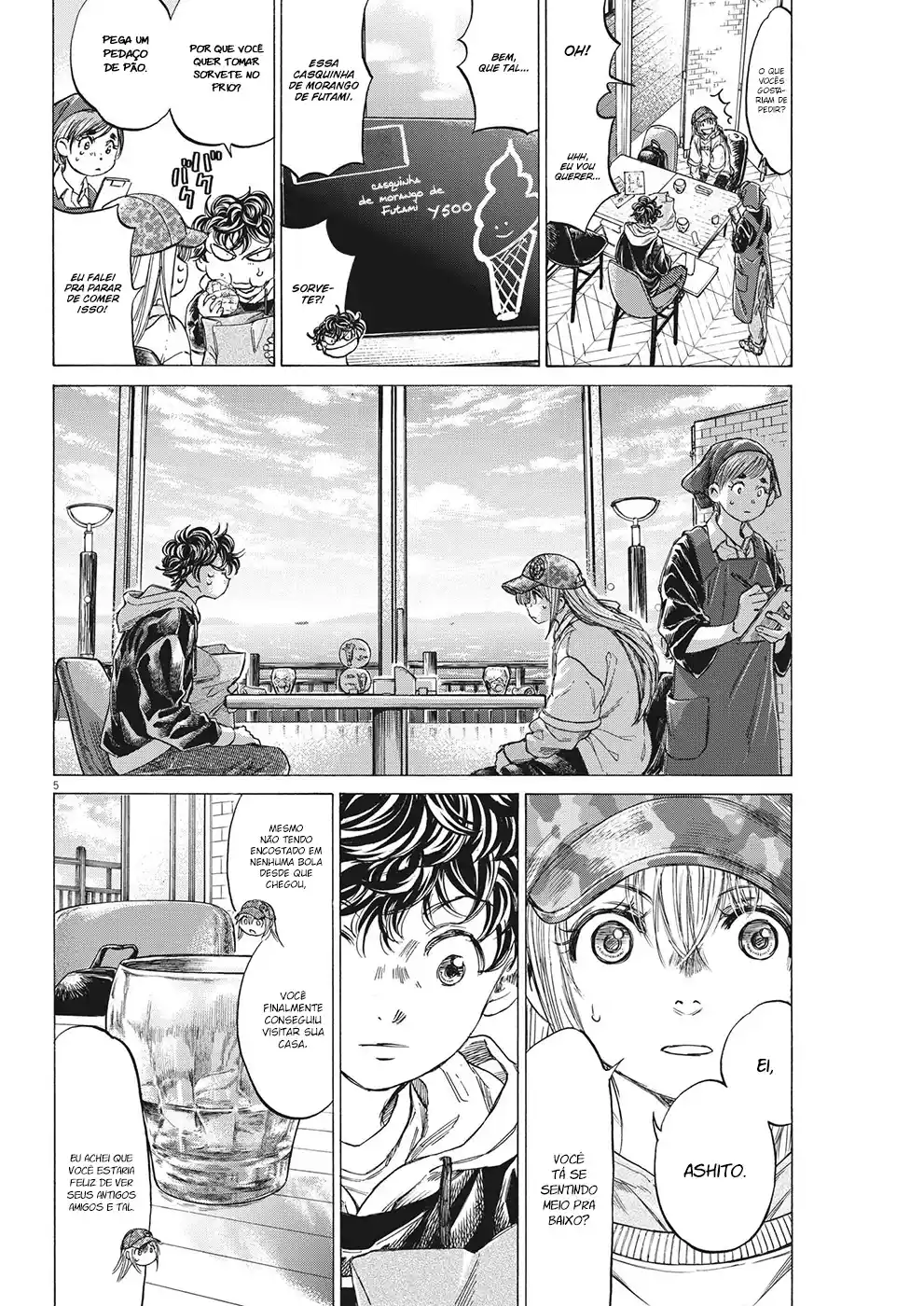 Read Ao Ashi Português Manga Online