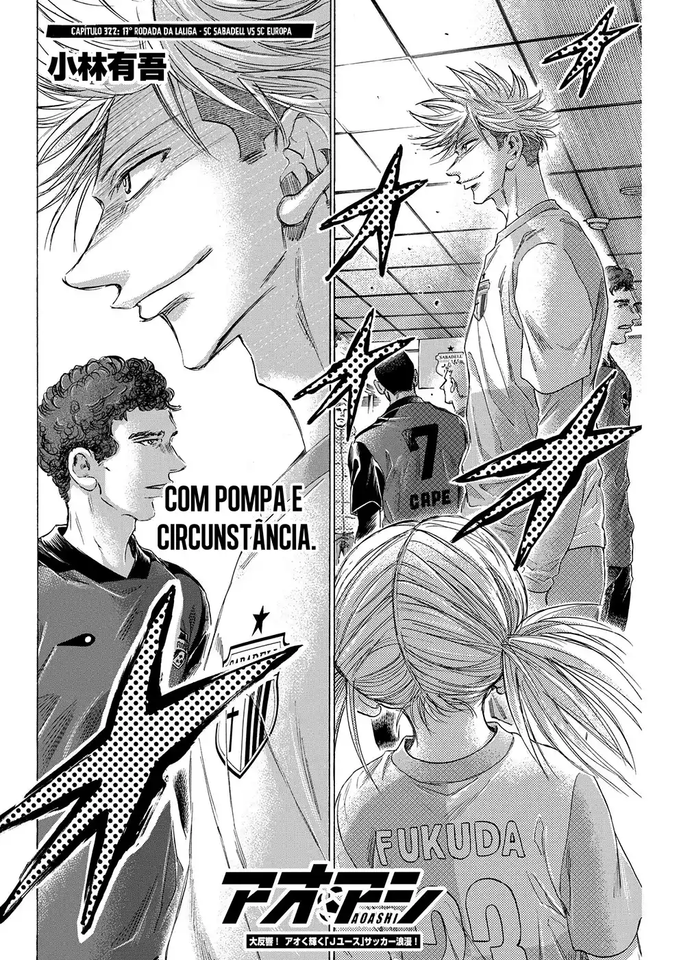 Read Ao Ashi Português Manga Online