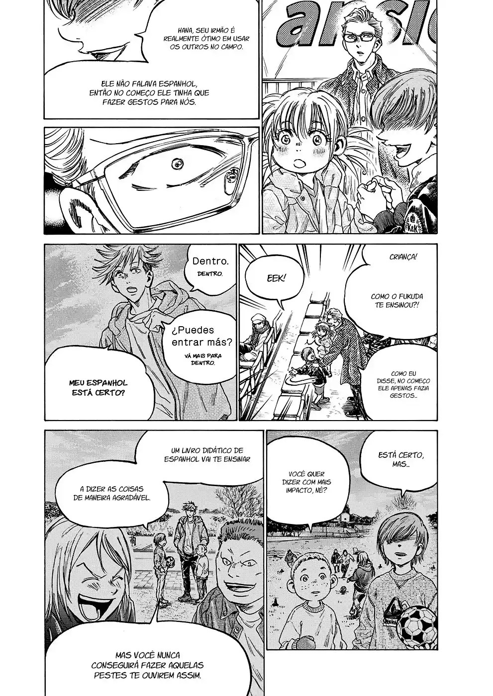 Read Ao Ashi Português Manga Online