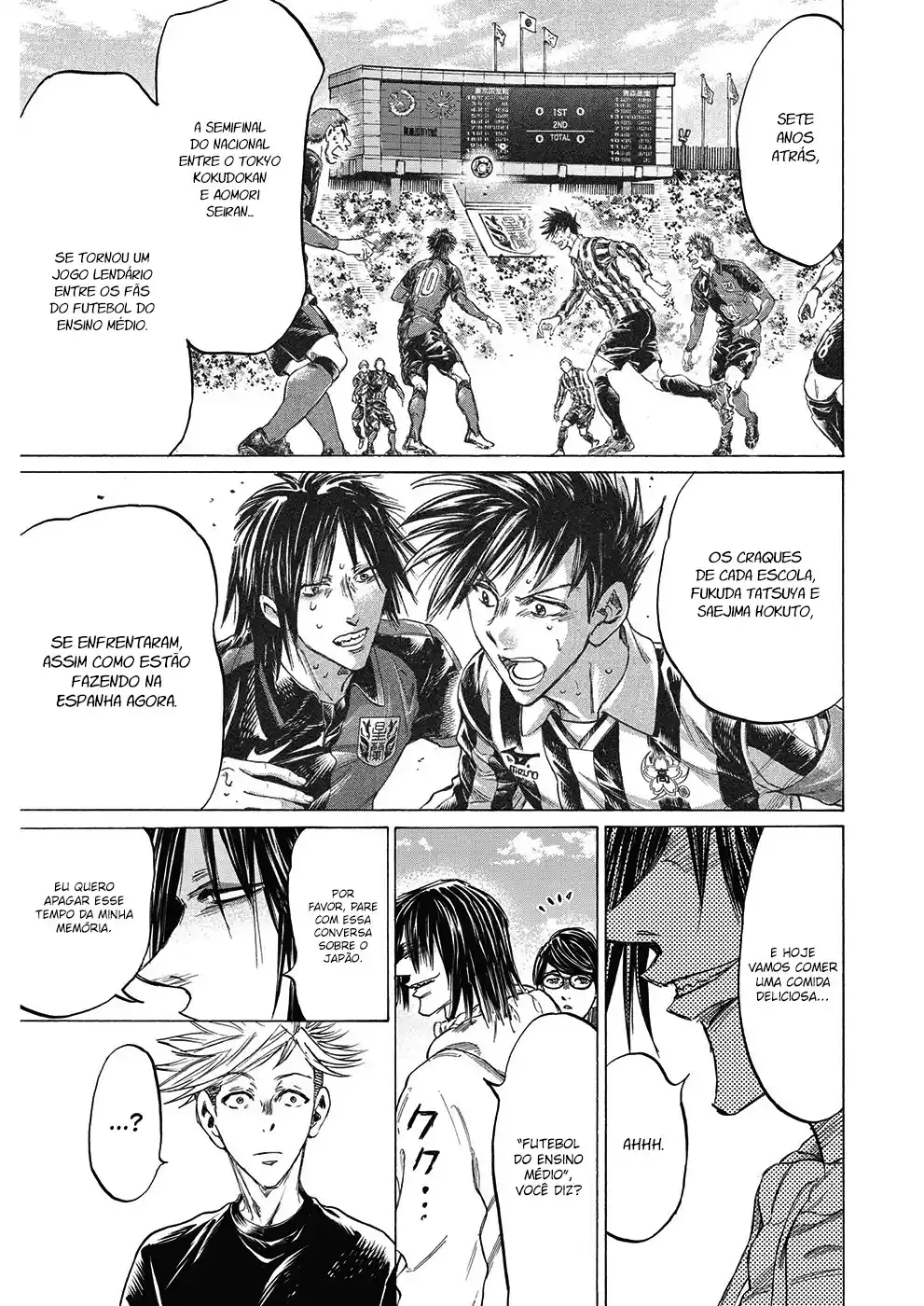 Read Ao Ashi Português Manga Online