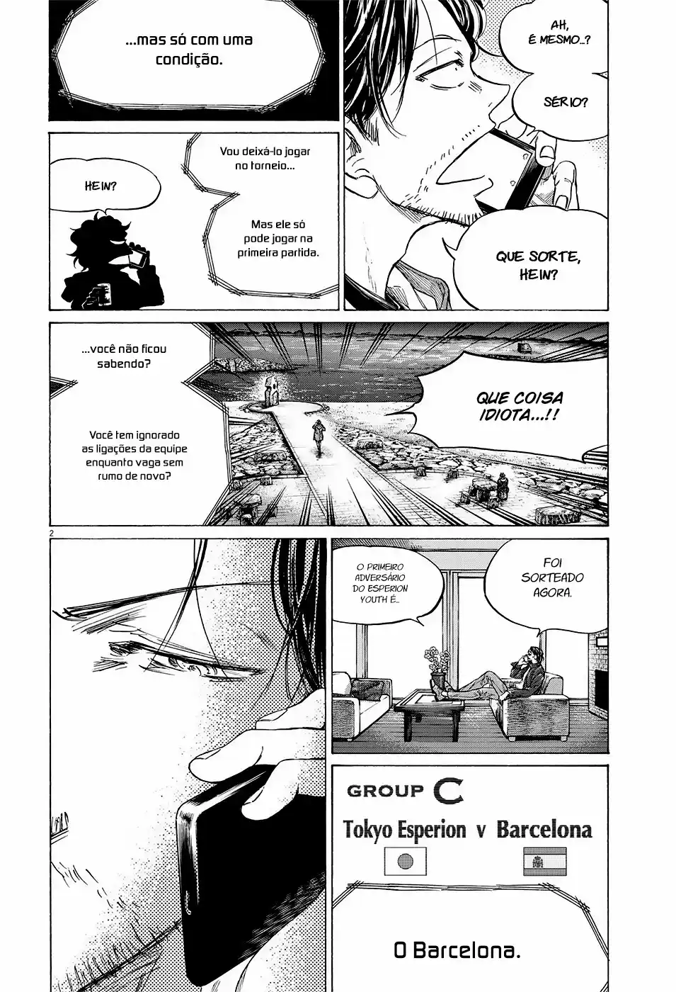 Read Ao Ashi Português Manga Online