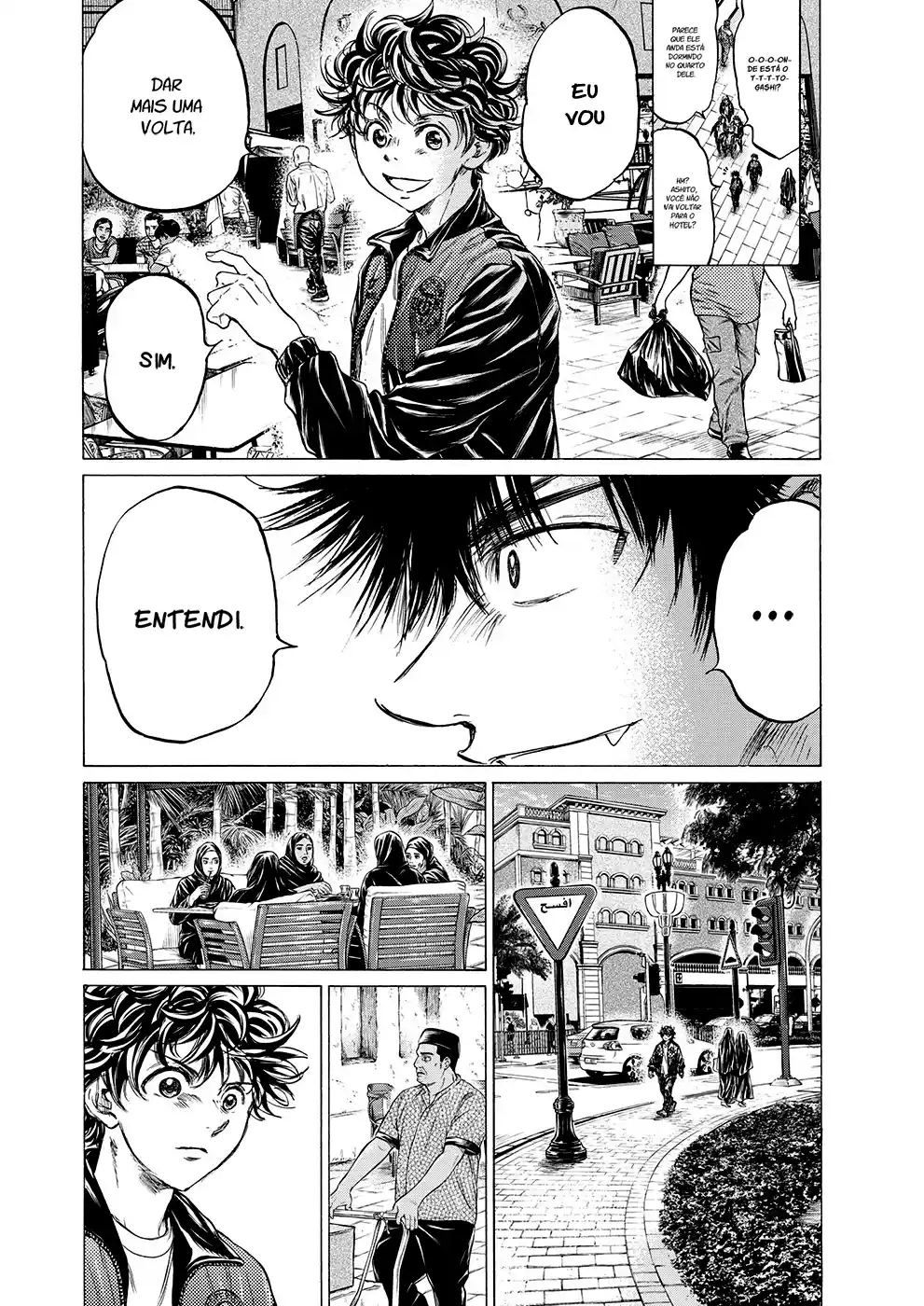 Read Ao Ashi Português Manga Online