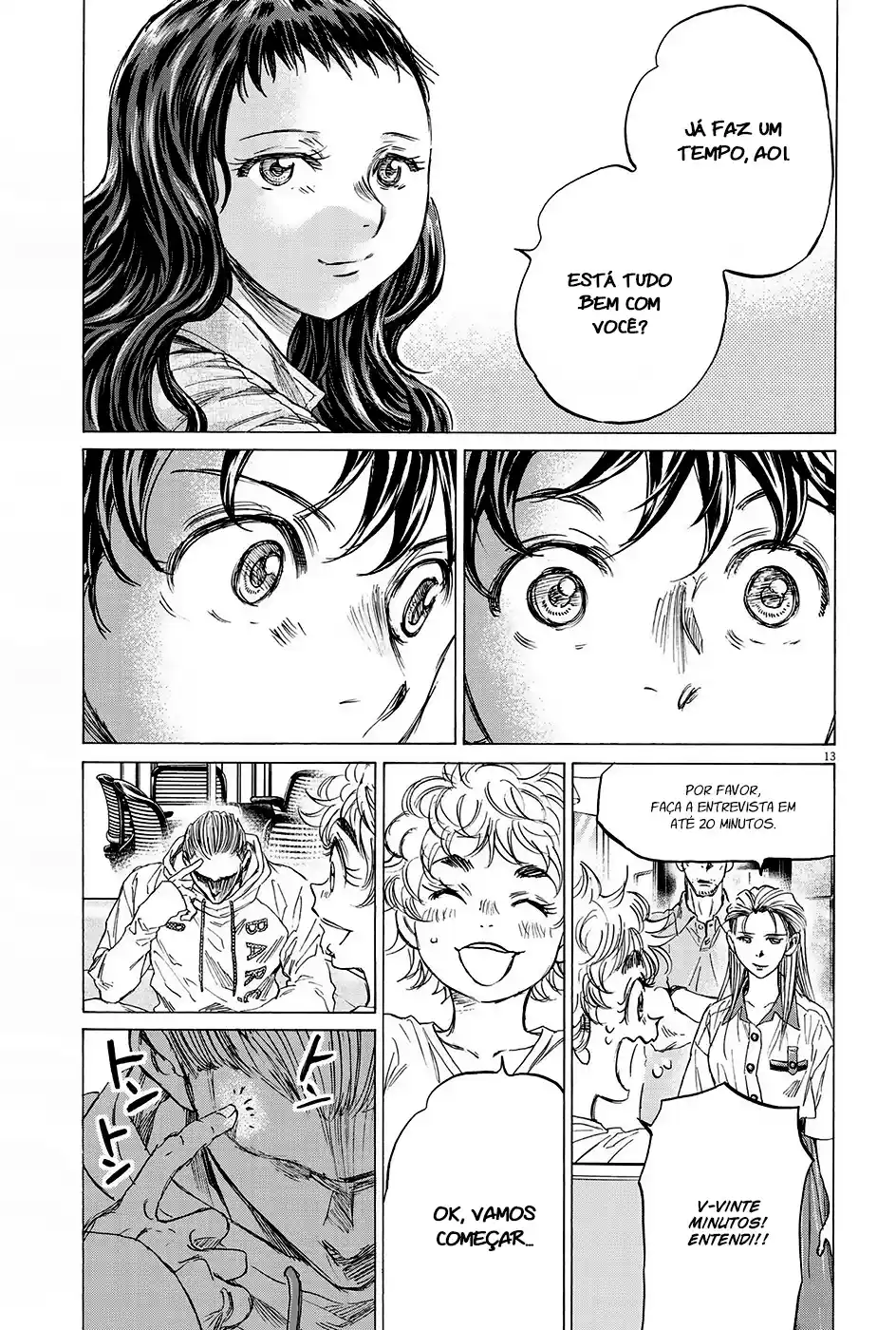 Read Ao Ashi Português Manga Online