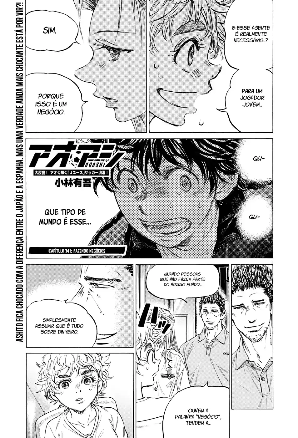 Read Ao Ashi Português Manga Online