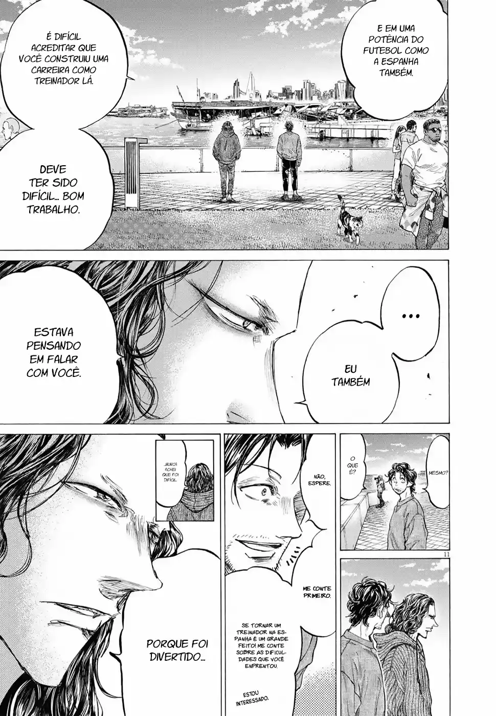 Read Ao Ashi Português Manga Online