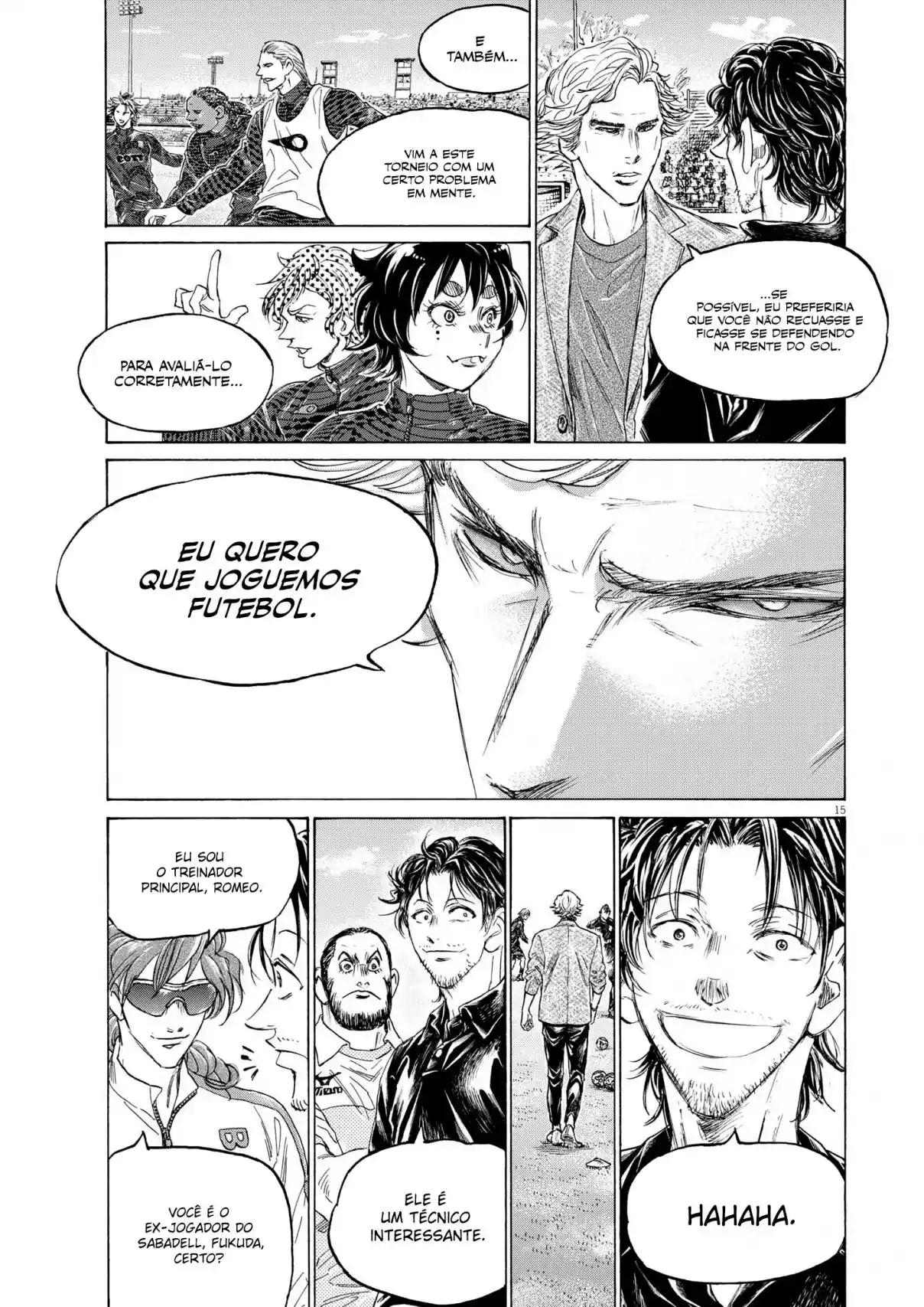 Read Ao Ashi Português Manga Online