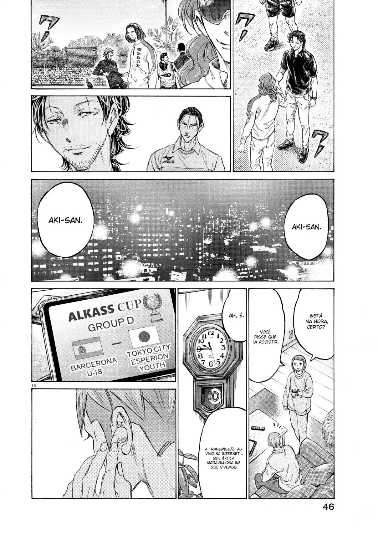 Read Ao Ashi Português Manga Online