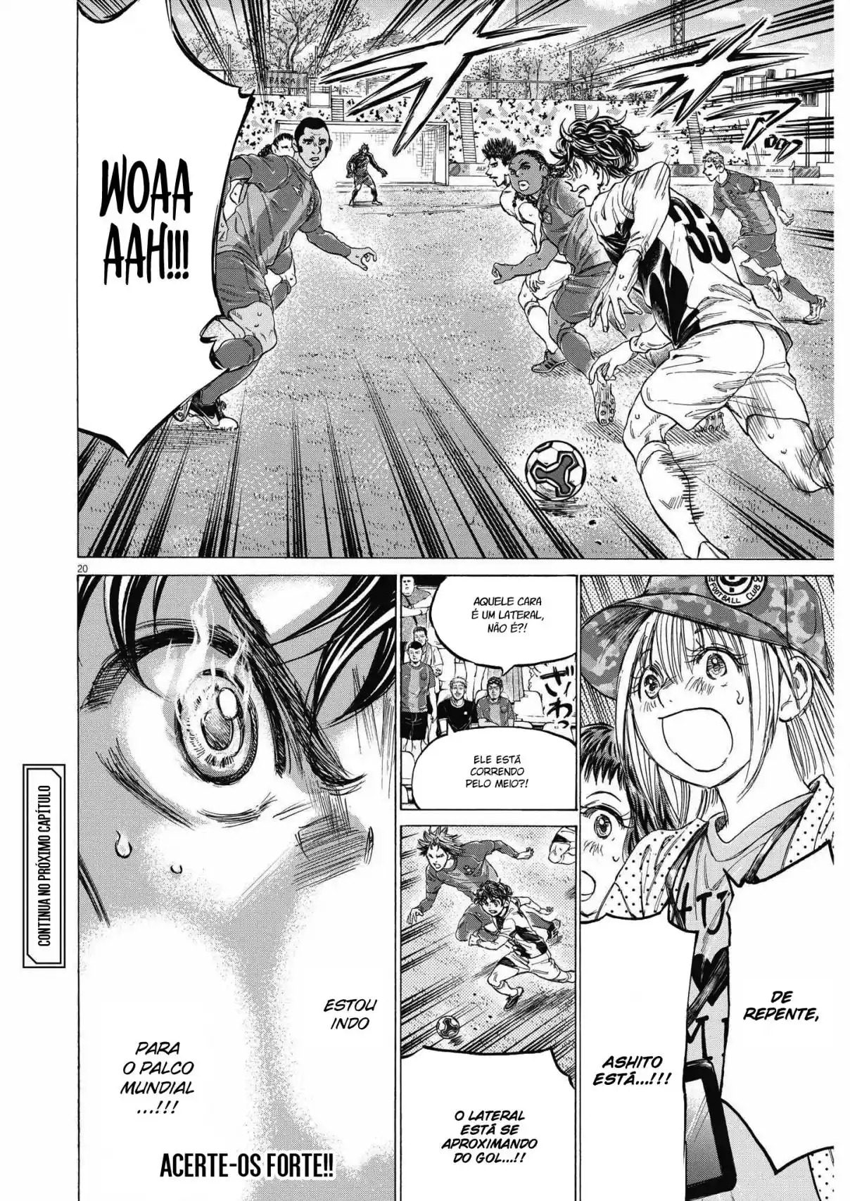Read Ao Ashi Português Manga Online