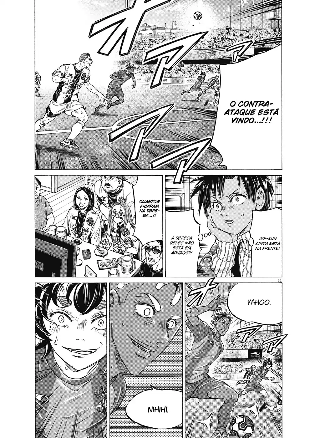 Read Ao Ashi Português Manga Online