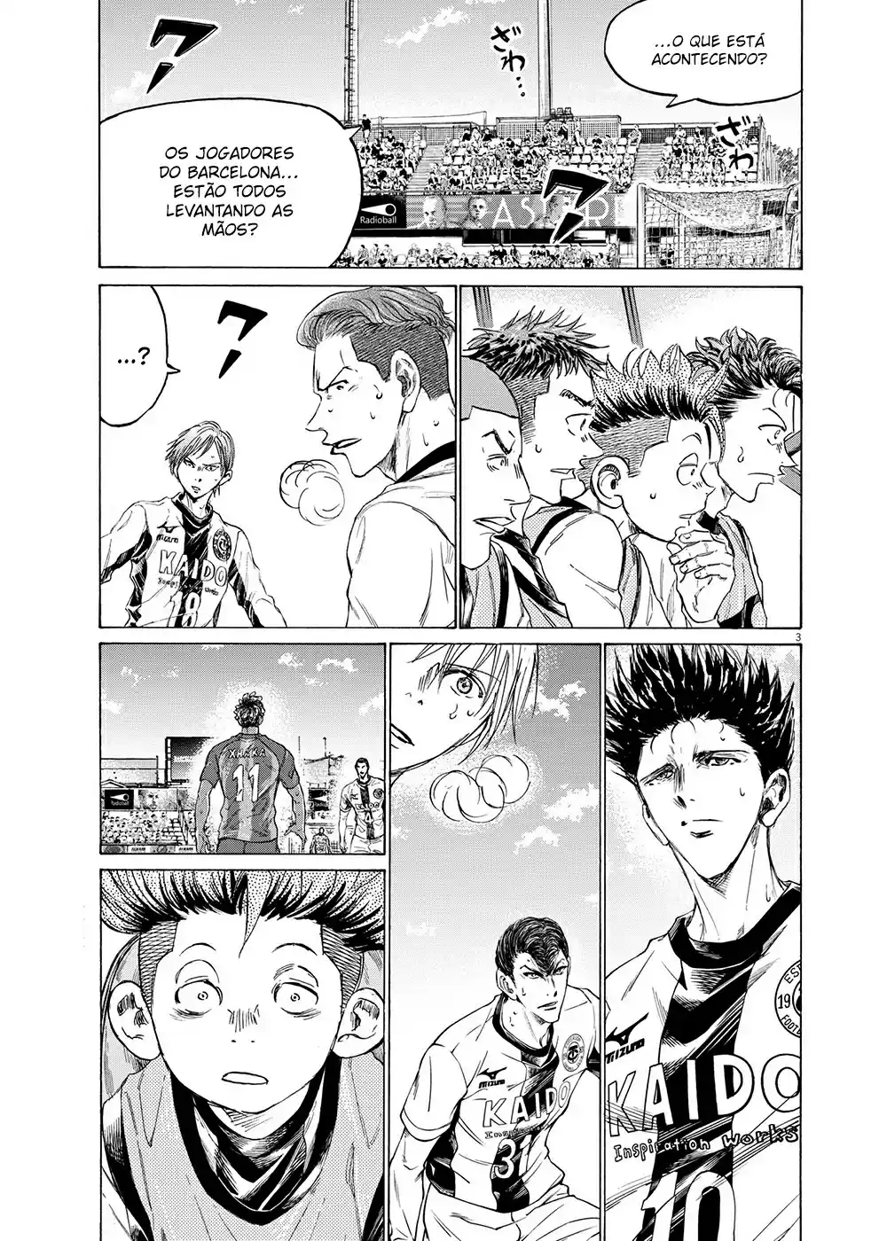 Read Ao Ashi Português Manga Online