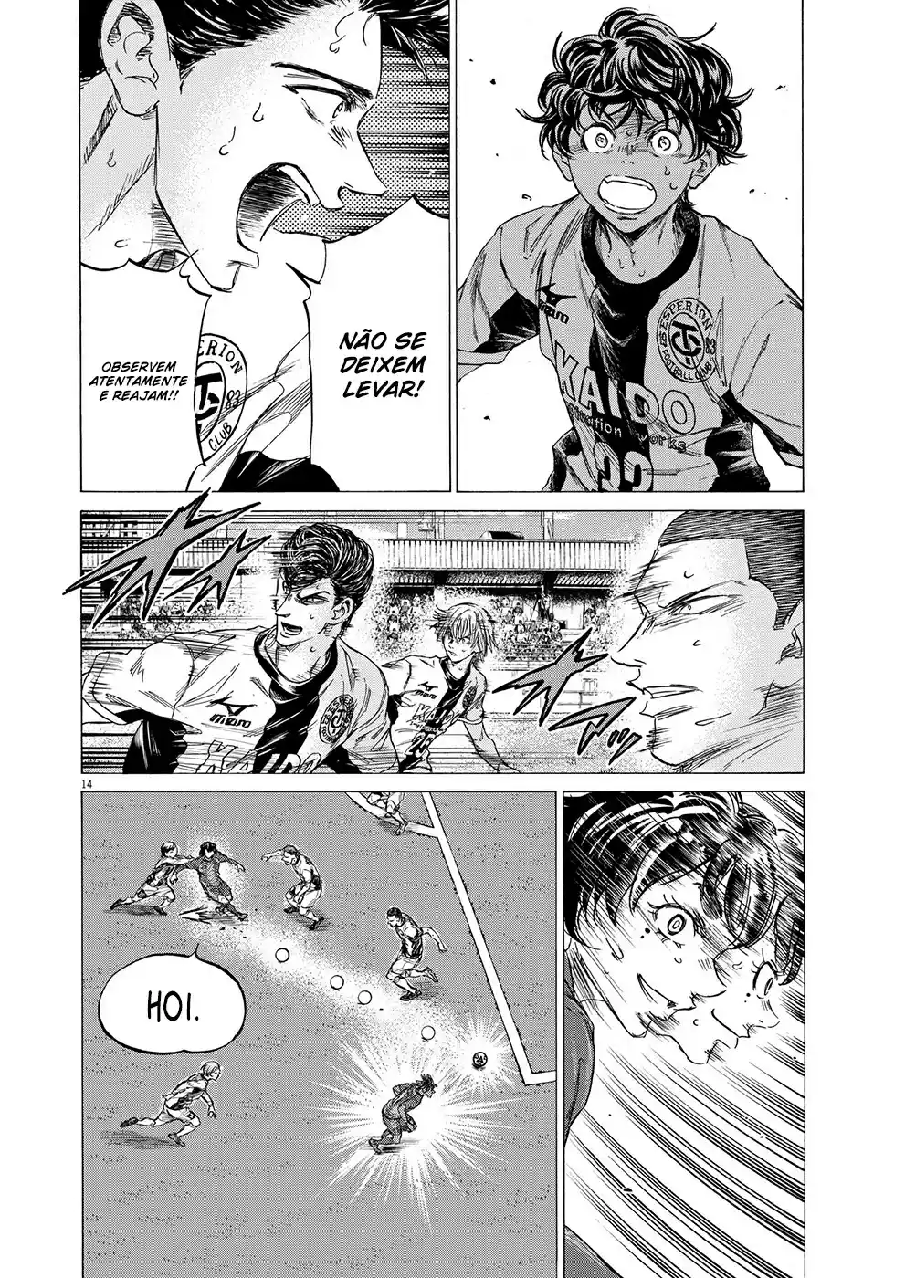 Read Ao Ashi Português Manga Online