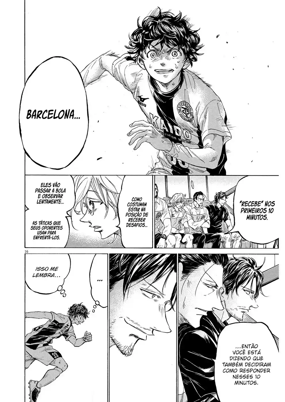 Read Ao Ashi Português Manga Online