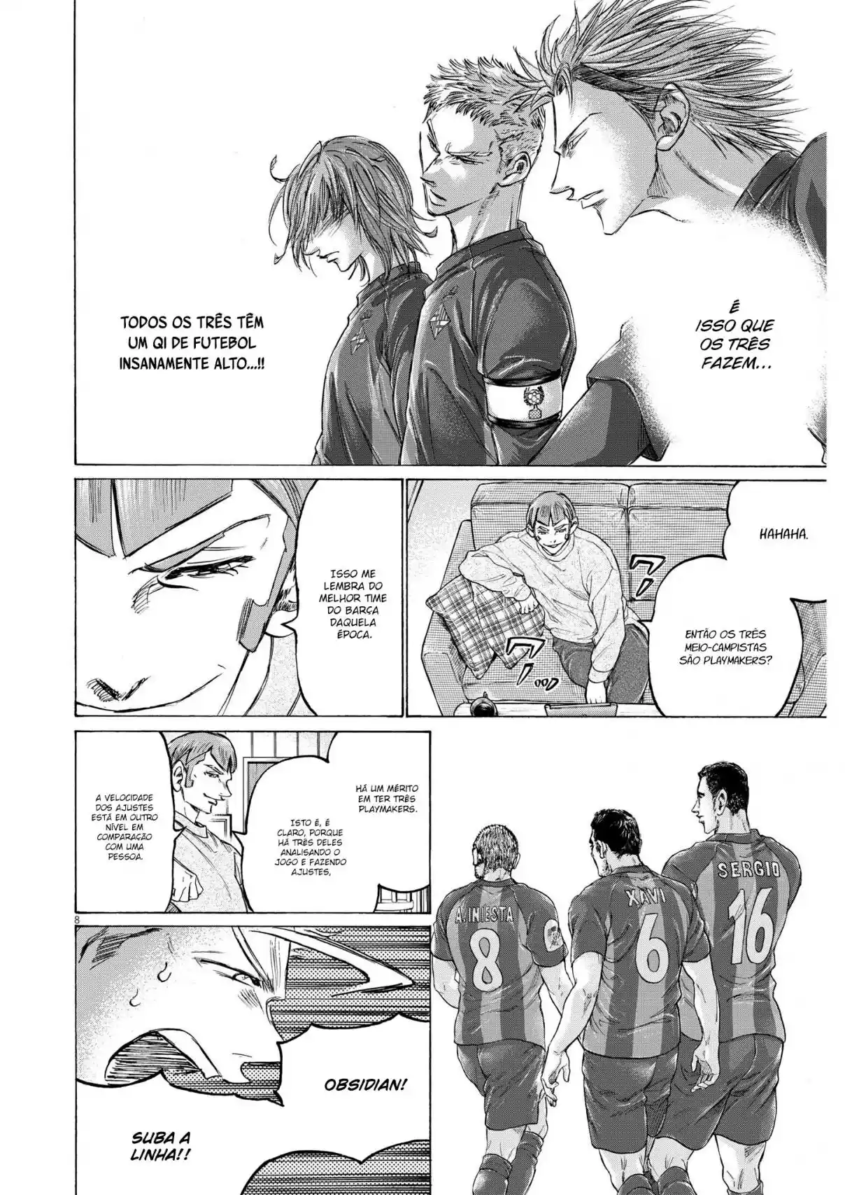 Read Ao Ashi Português Manga Online