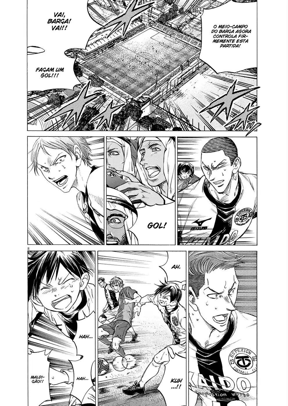 Read Ao Ashi Português Manga Online