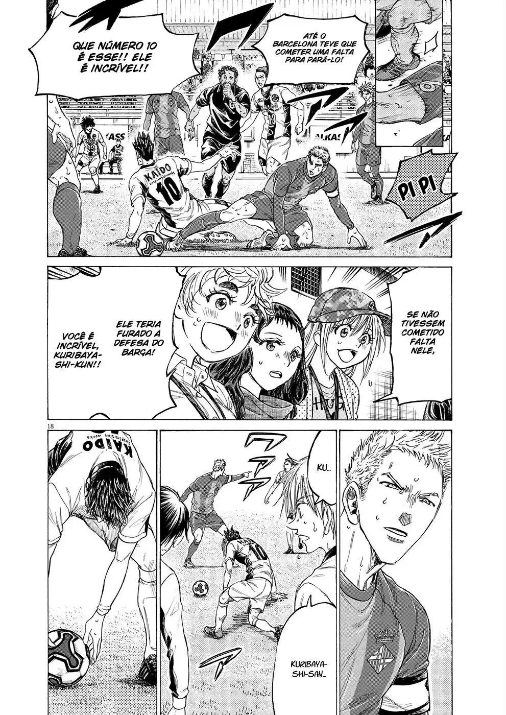 Read Ao Ashi Português Manga Online