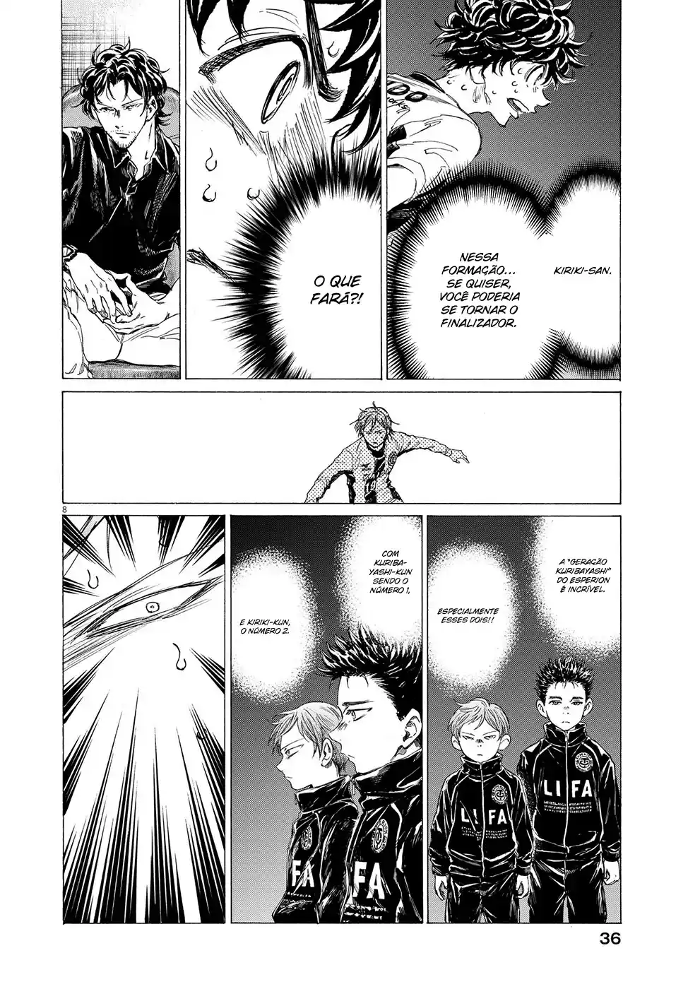 Read Ao Ashi Português Manga Online