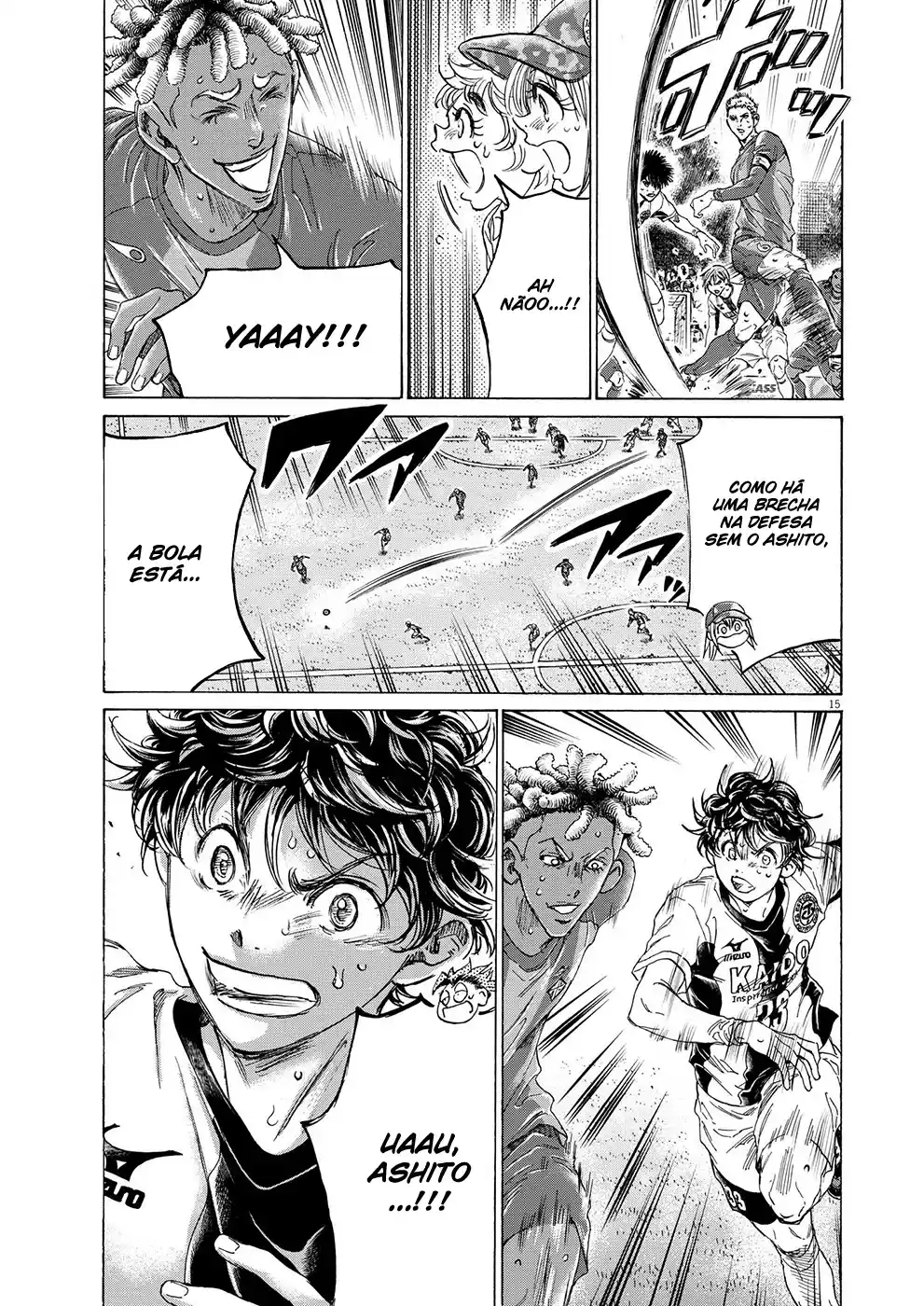 Read Ao Ashi Português Manga Online