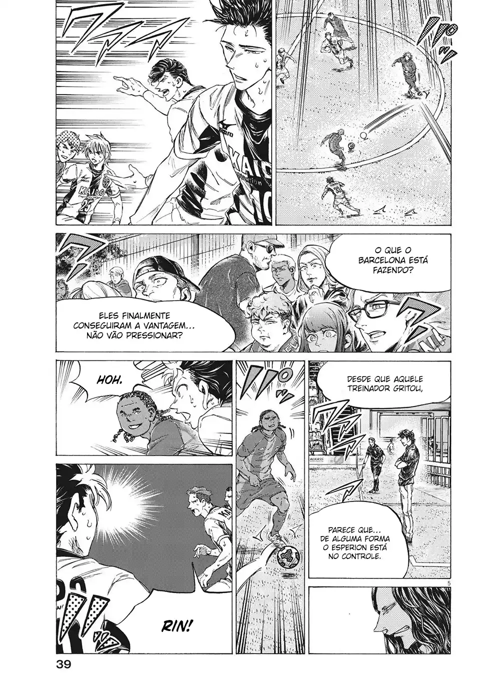 Read Ao Ashi Português Manga Online