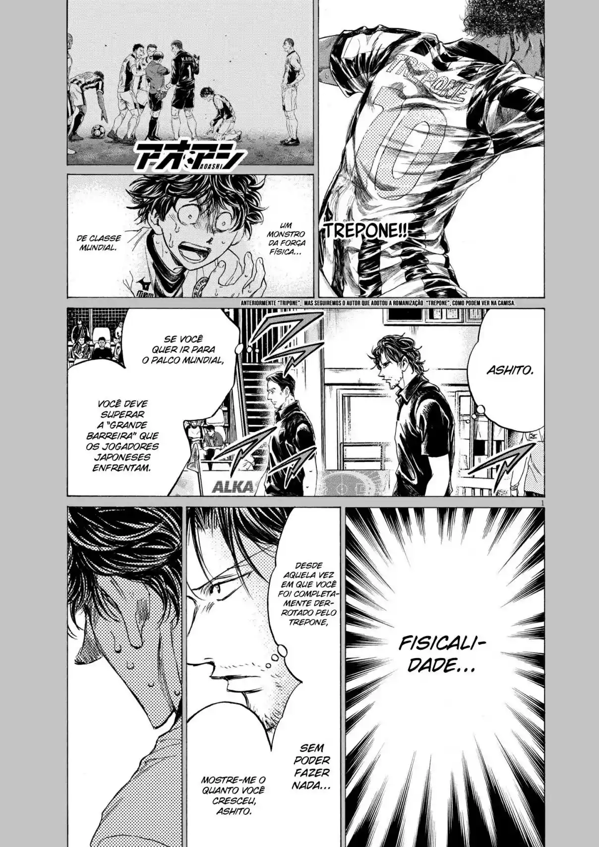 Read Ao Ashi Português Manga Online