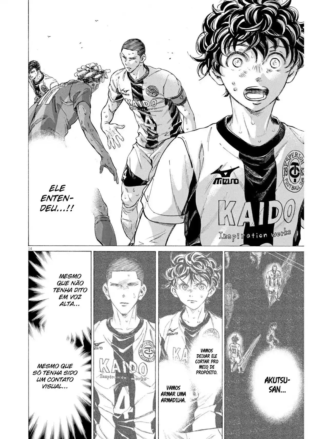 Read Ao Ashi Português Manga Online